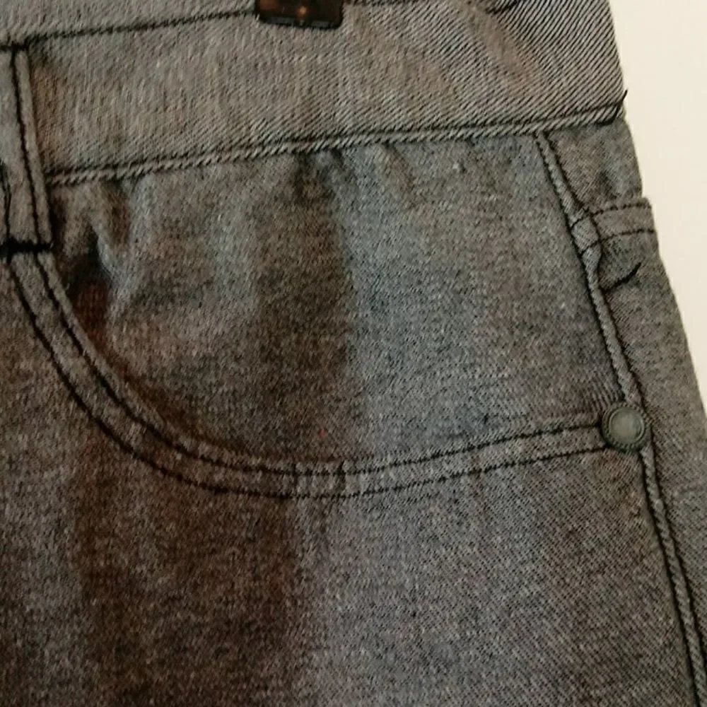 (3/$20) Hova grey denim five pocket shorts